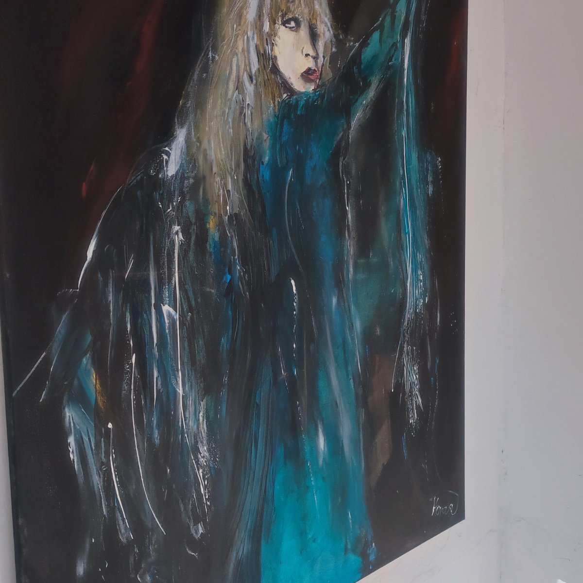 Stevie Nicks By Beata Harasim, 31 X 39, Artwork For Sale On Artfinder