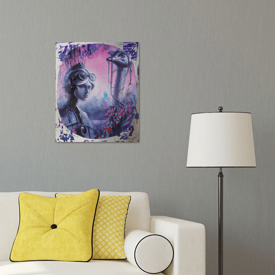 НЕЗНАКОМКА И СТРАУС.