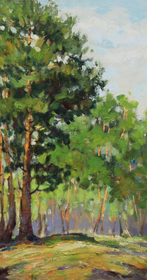 "Spring in the forest" by Alisa Onipchenko-Cherniakovska