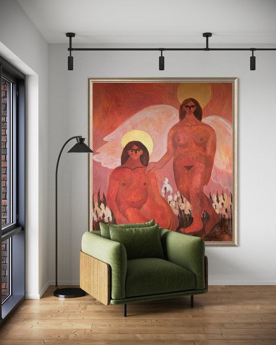 Annunciation I am with you, dear