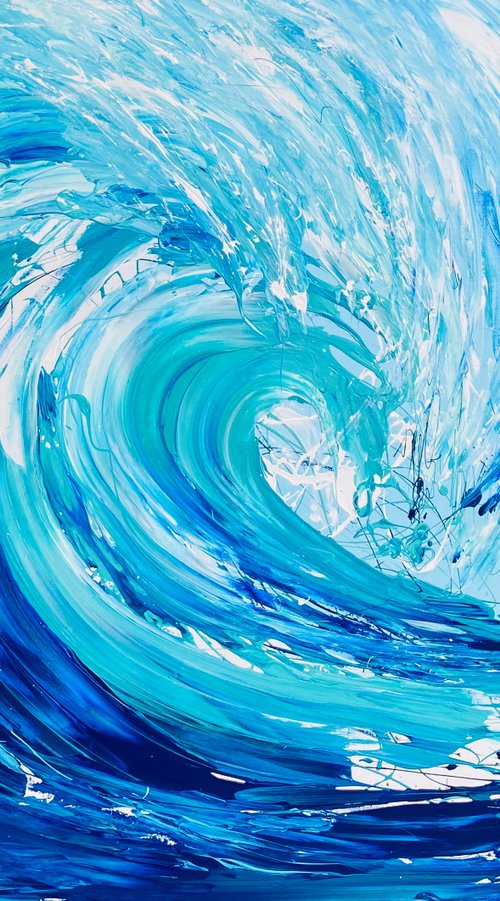 Wave Series - Magnificence by Annette Spinks