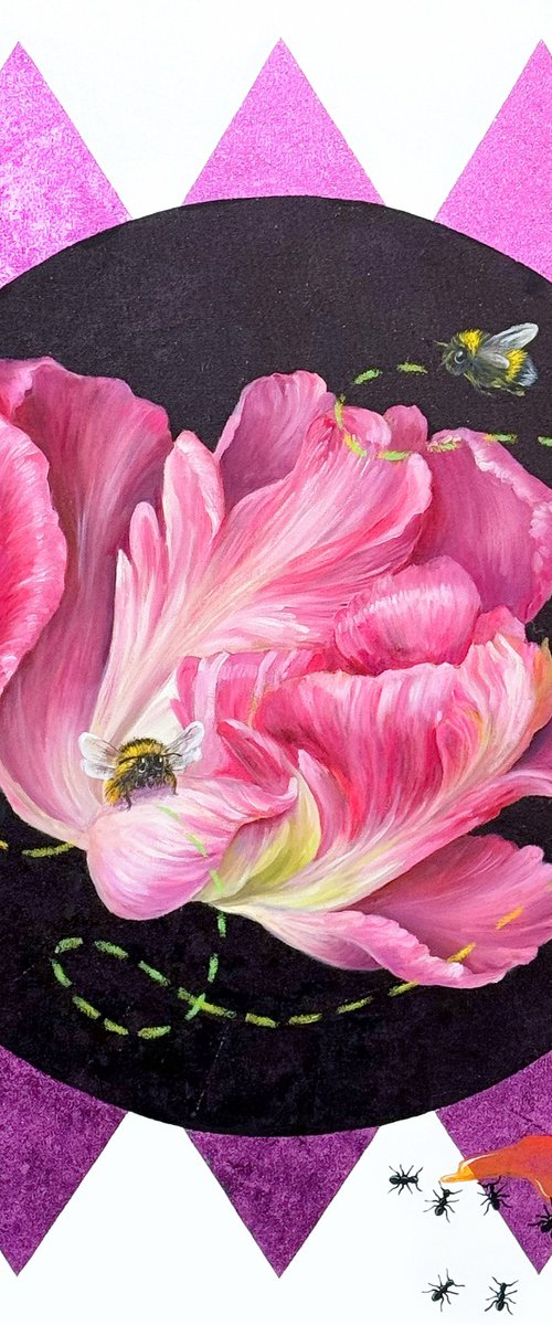 Bumblebees by Alena Sokolova