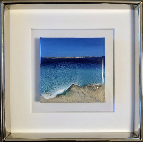 Ocean Waves miniature painting