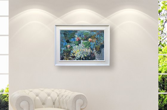 Water Lilies - Floral Art