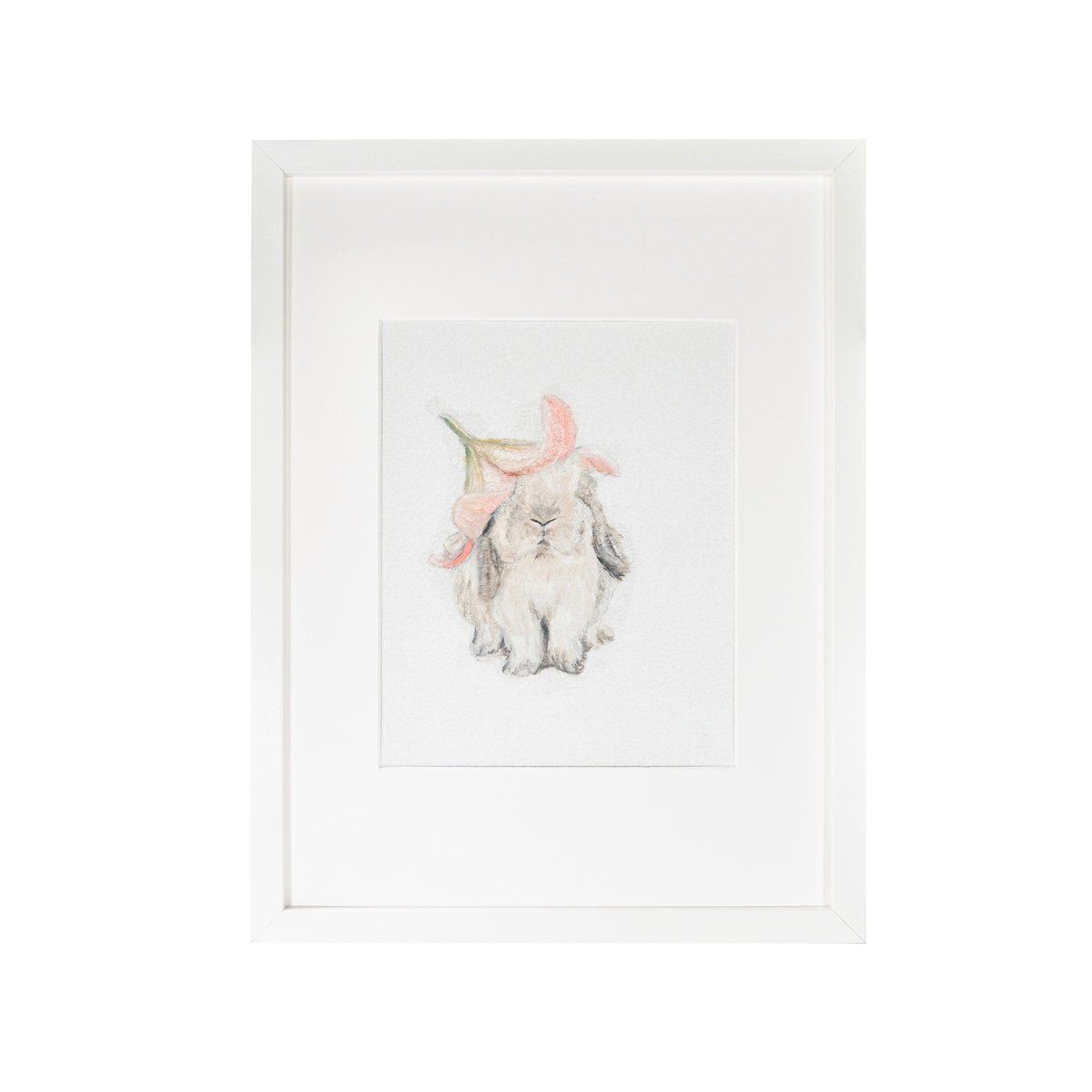 Blossom Bunny By Victo, 12 X 16, Artwork For Sale On Artfinder