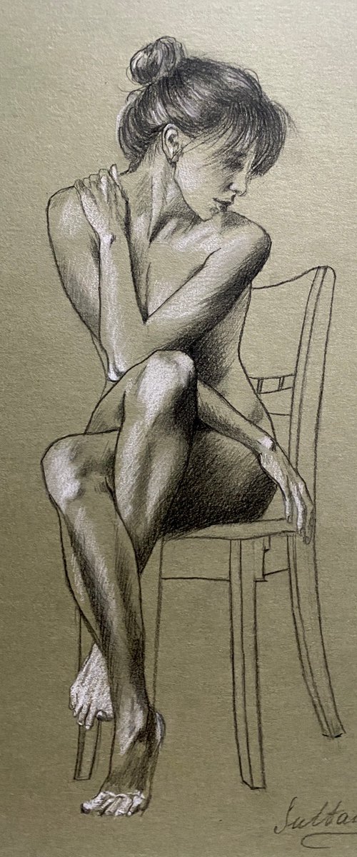 Pure beauty sketch by Elvira Sultanova