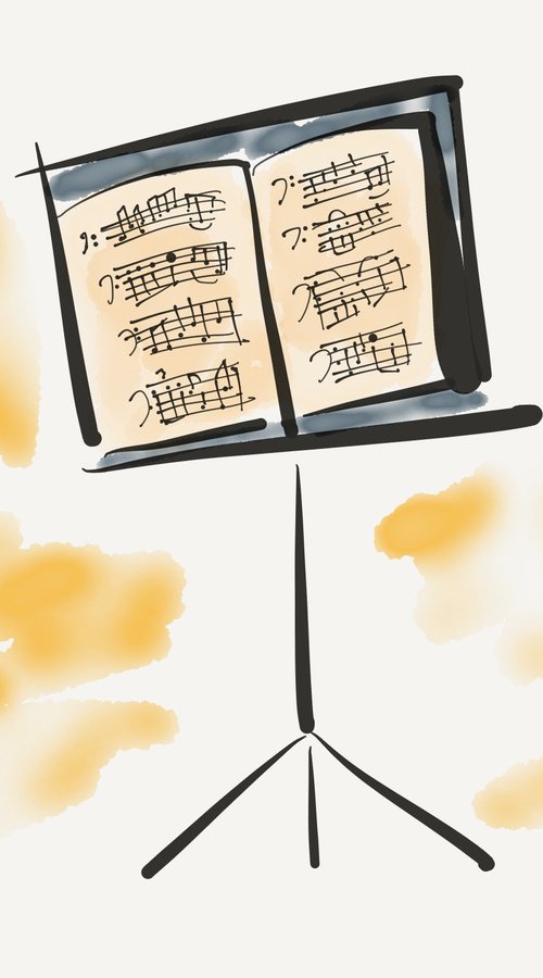 Music Stand by Jerry Fess