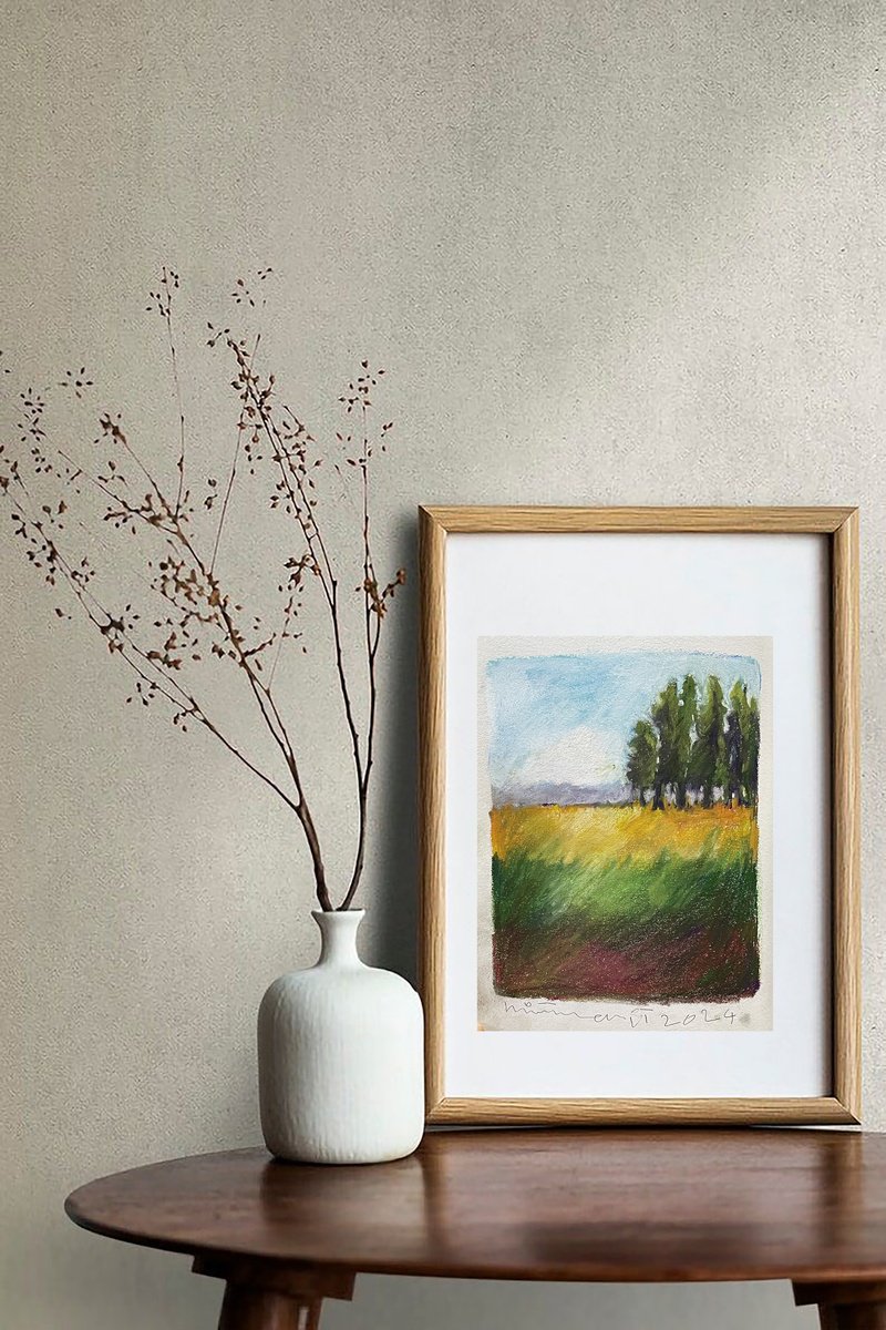 Painting , Landscape By Anahita Ghazanfari, 7 X 10, Artwork For Sale On Artfinder