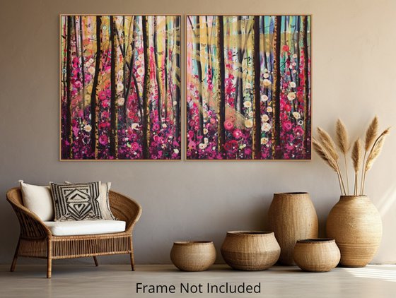 Enchanted - Large painting