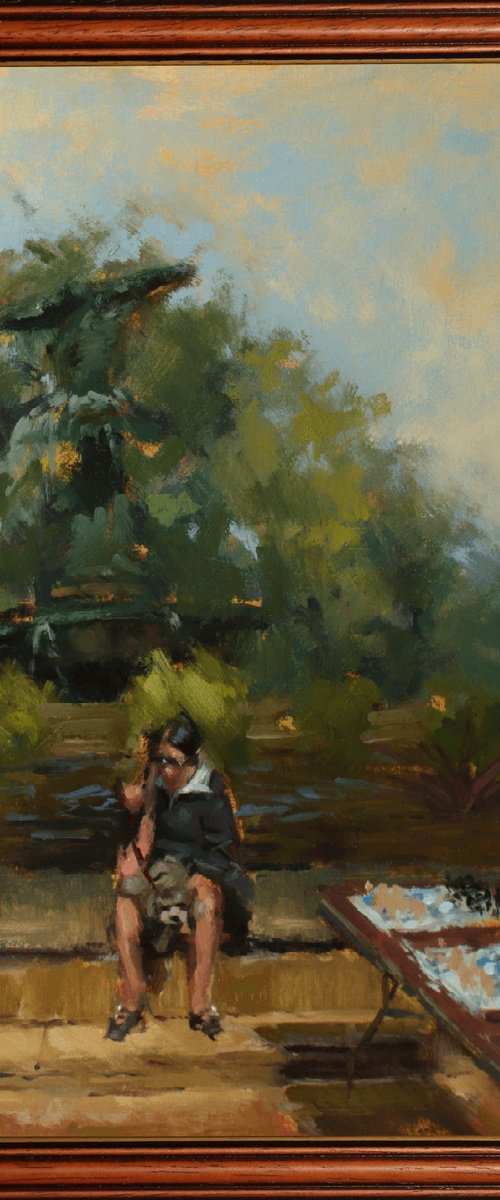New York: Bethesda Fountain by Jade Eynon