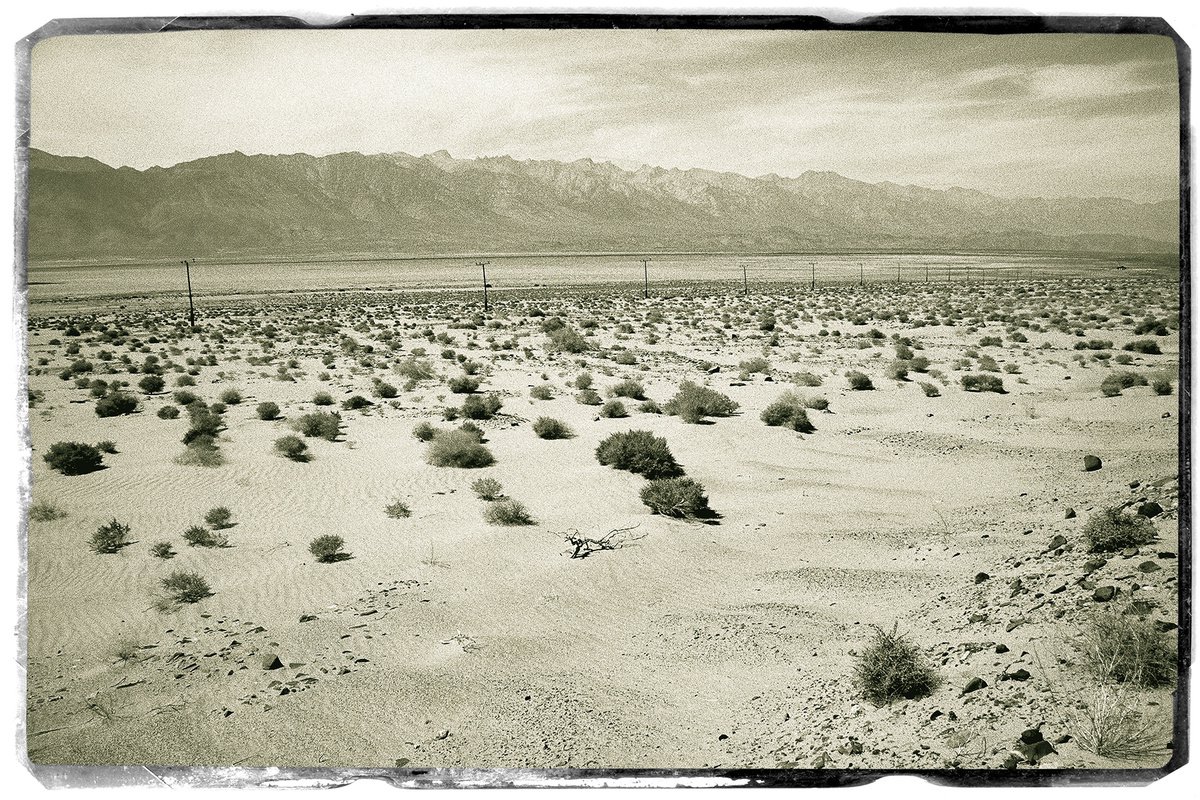 Desert Drive, California by Heike Bohnstengel