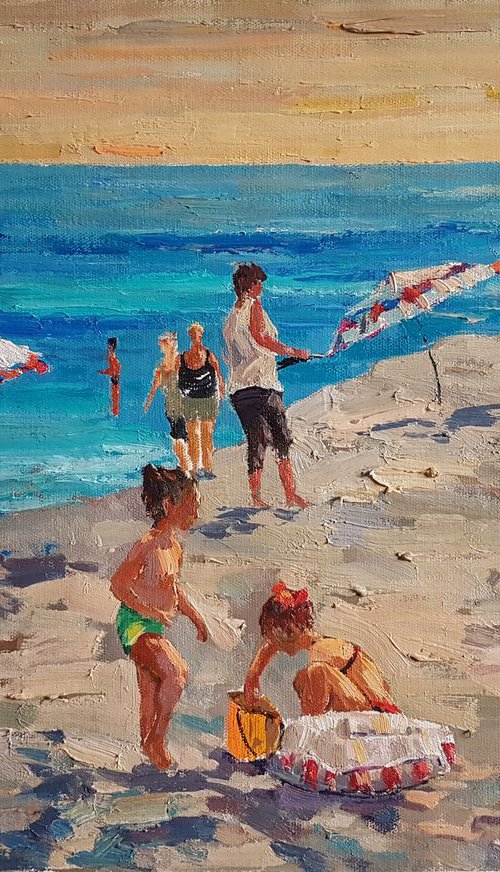 On the beach - One of Kind by Hrachya Hakobyan