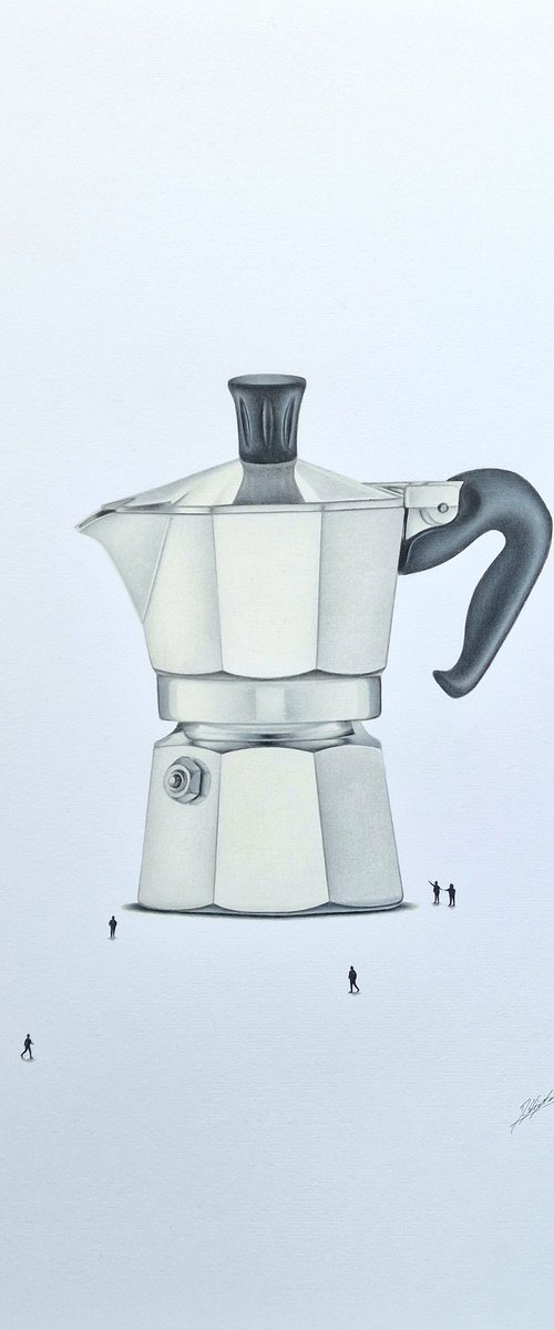 Moka Pot: Smell The Coffee by Daniel Shipton