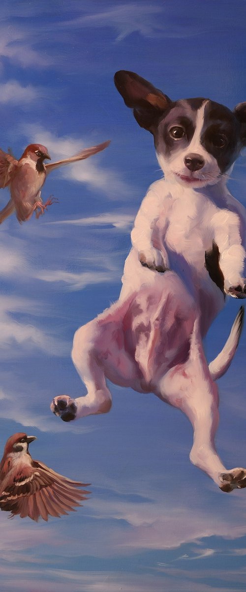 "I can fly!" by Lena Vylusk