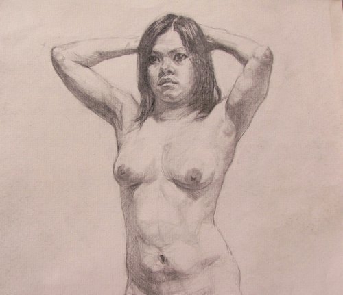 Nude by Viktoriia Pidvarchan