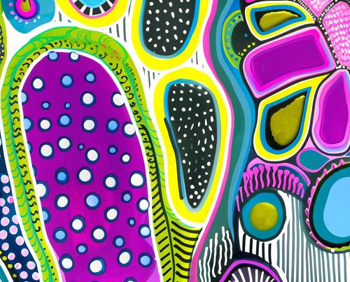 Geometric abstraction #17 by V+V Kniazievi