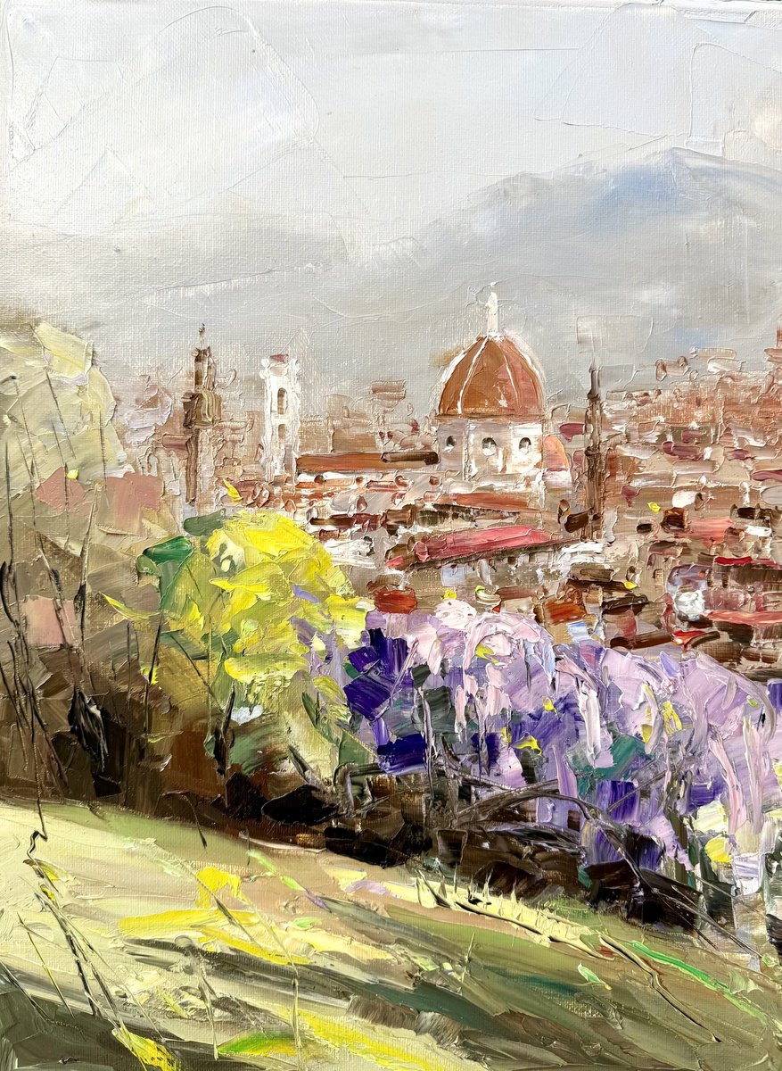 Spring In Florence. By Irina Alexandrina, 12 X 16, Artwork For Sale On Artfinder