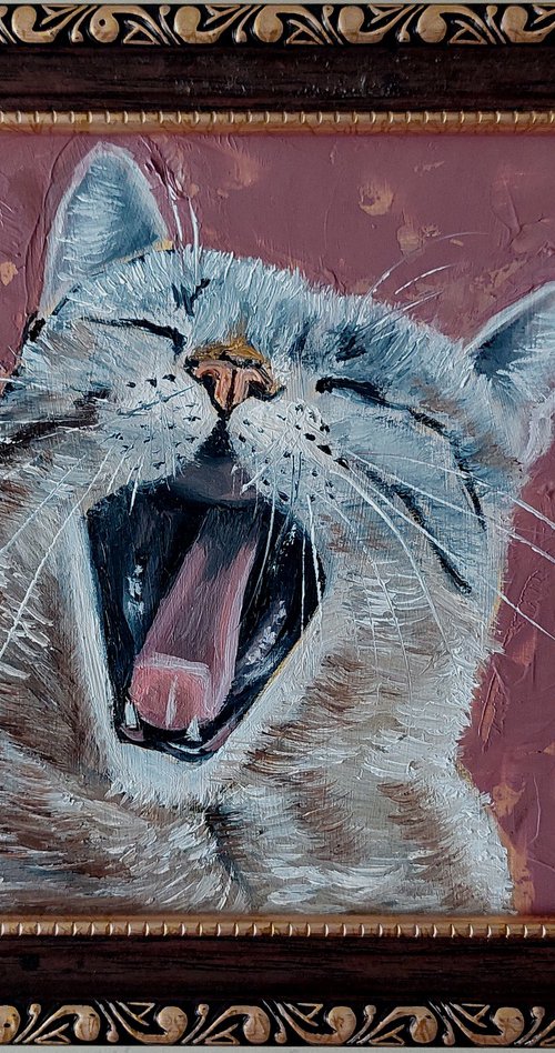 Cozy Yawn by Ira Whittaker