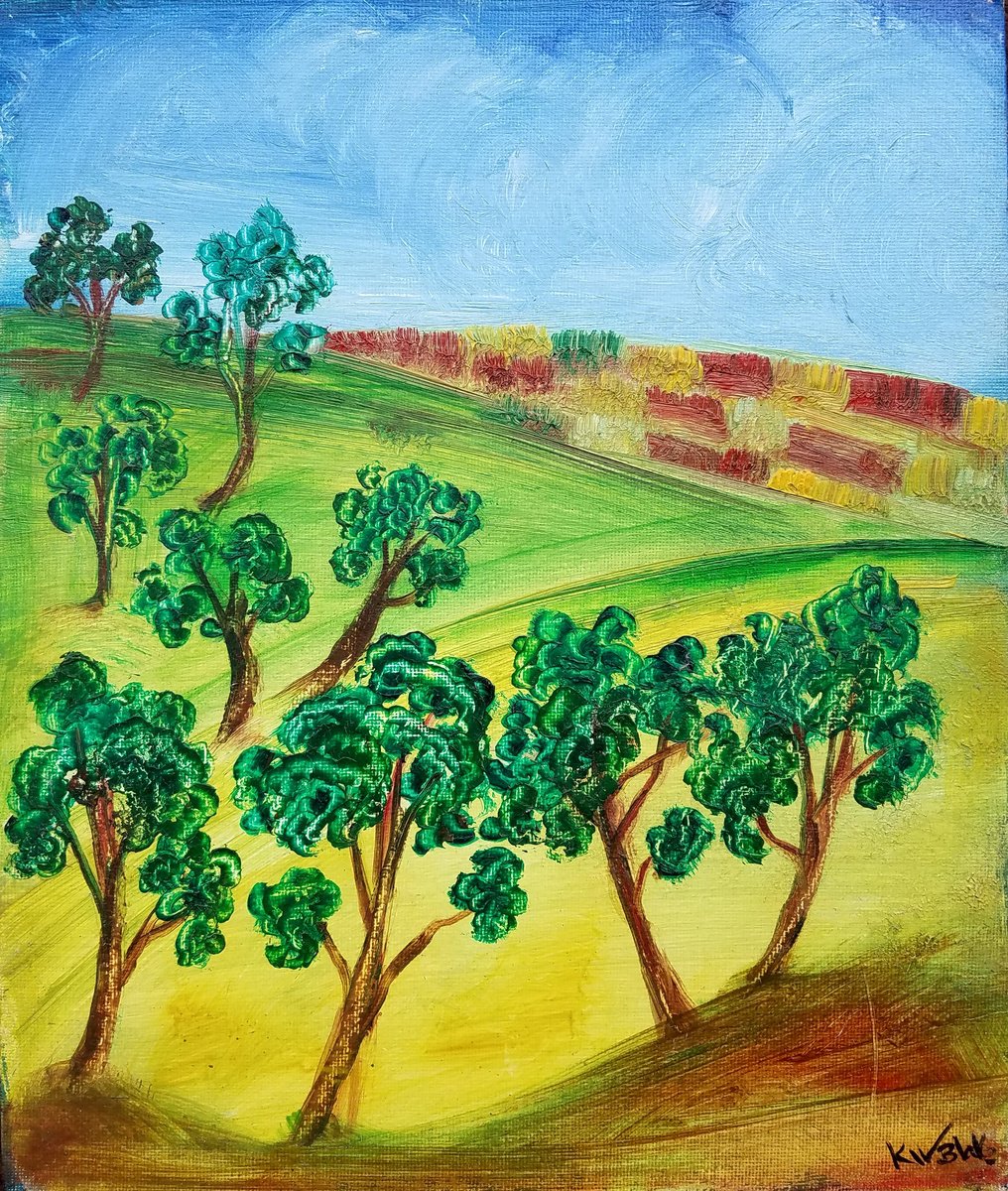 Olive Grove I by Kevin Blake