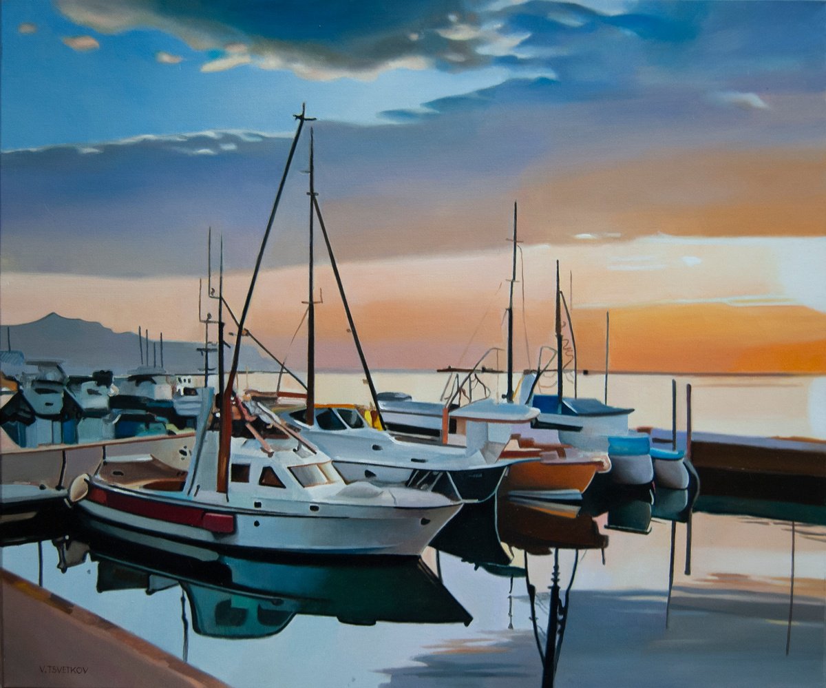 Photorealistic Oil Painting , Seascape Iii By Valeri Tsvetkov, 24 X 20, Artwork For Sale On Artfinder
