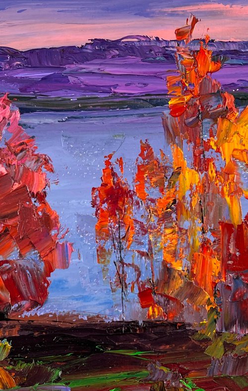 Autumn Crimson by Boris Serdyuk