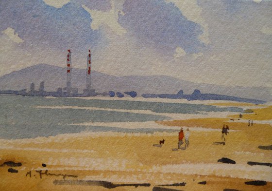 Chimneys at Poolbeg and Dollymount