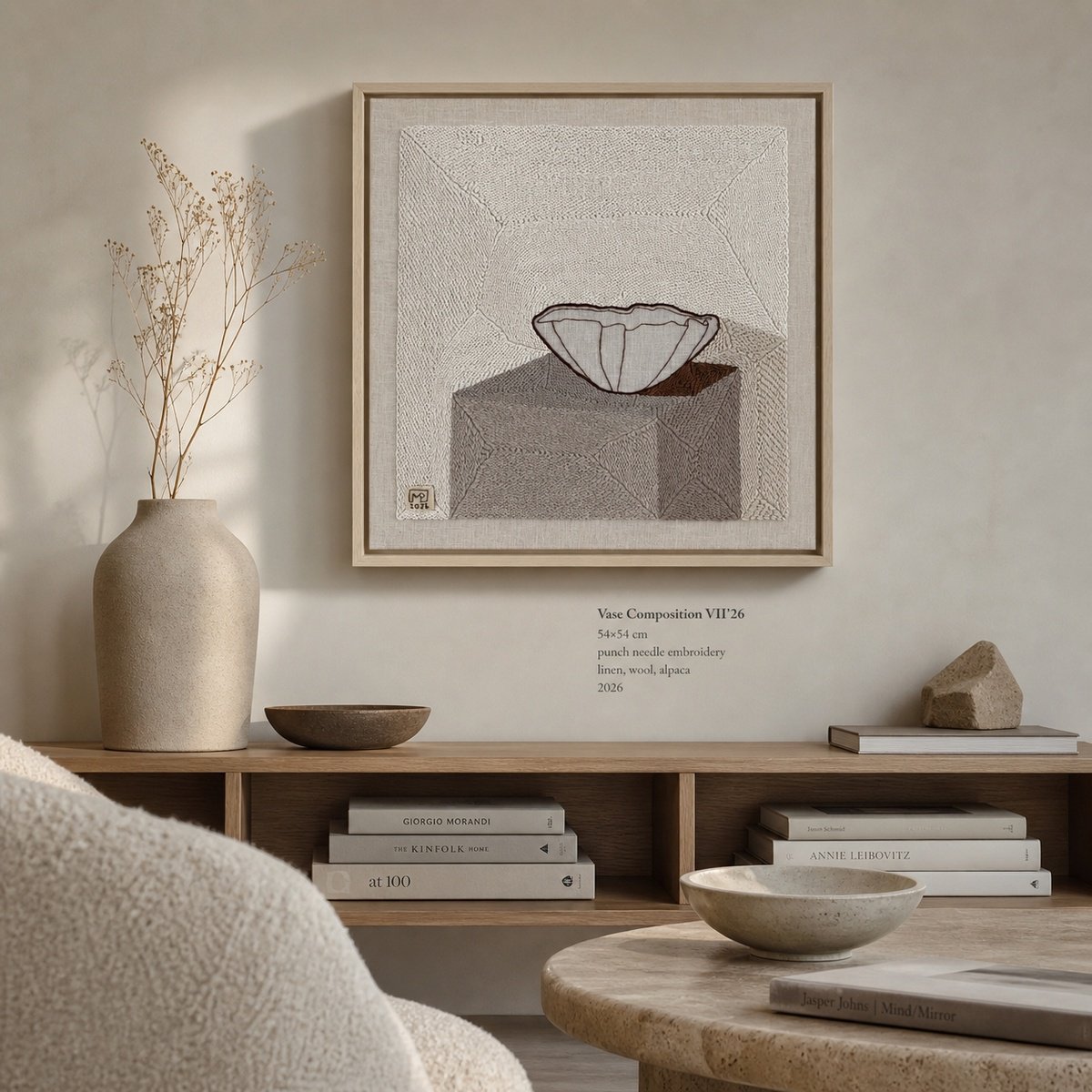 Geometric Relief , Vase Composition Vii