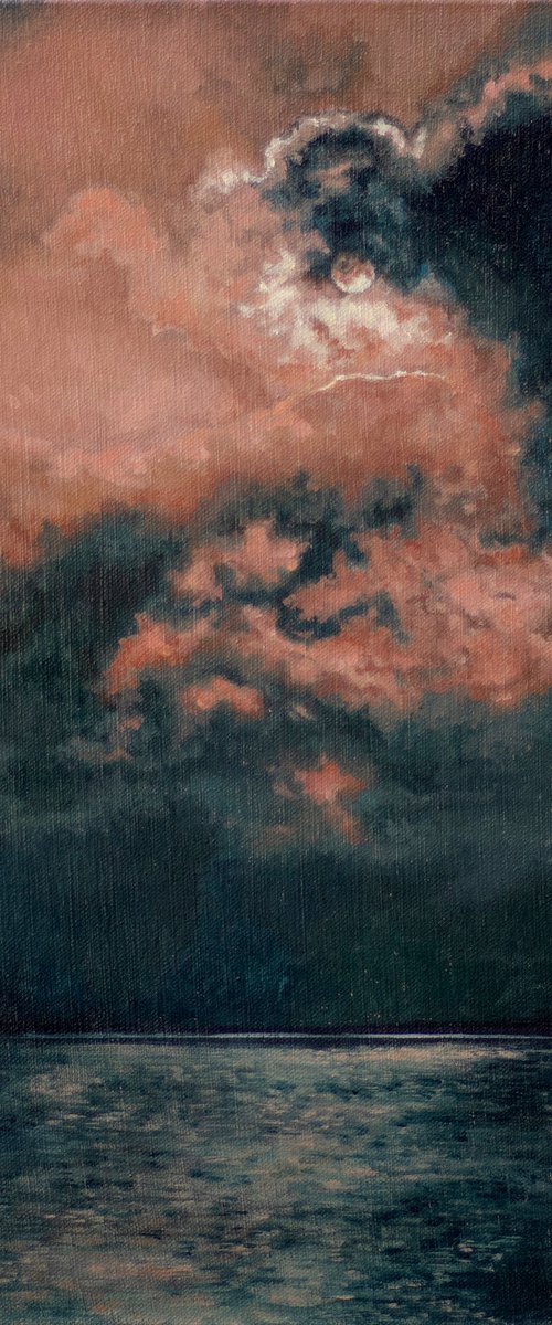 Fire sunset by Radosveta Zhelyazkova