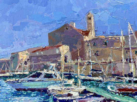 Boats of Giovinazzo, Italy