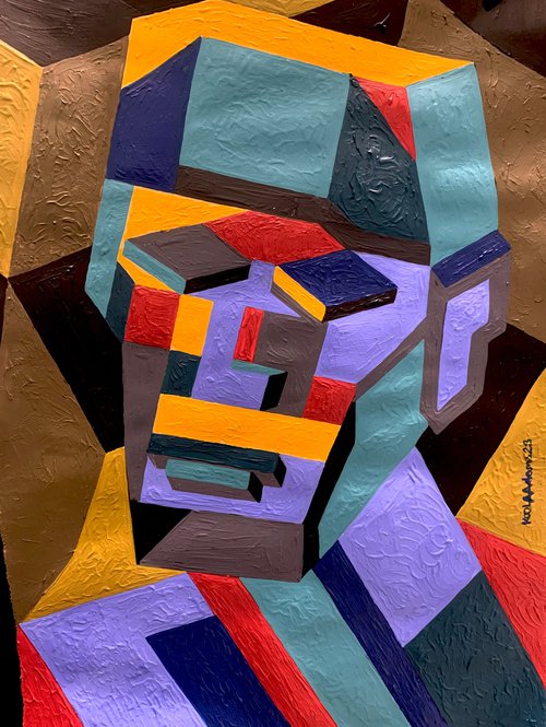 Abstracted Head by Koola Adams