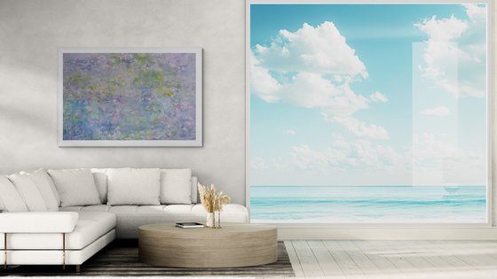 Pale Blue Waterlilies 2025