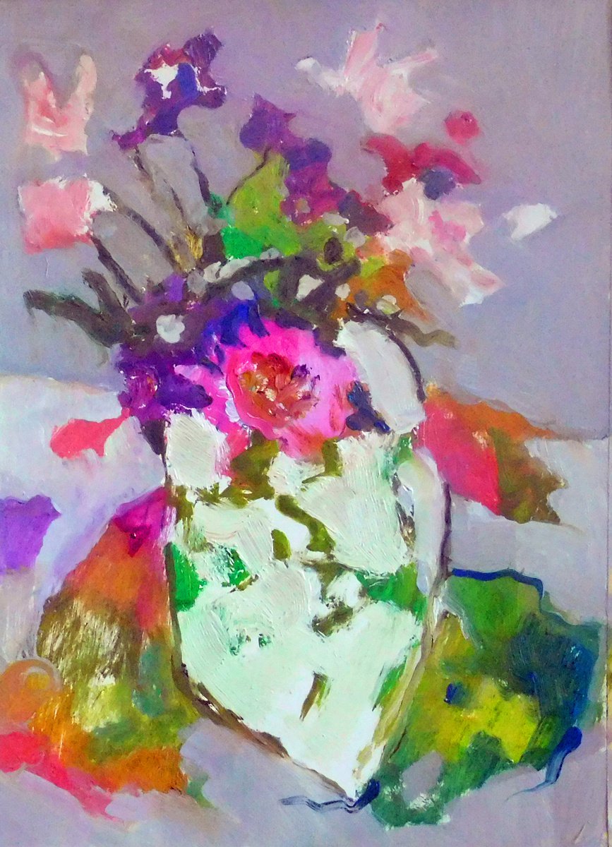 Abstract Impressionistic Profusion by Ann Cameron McDonald