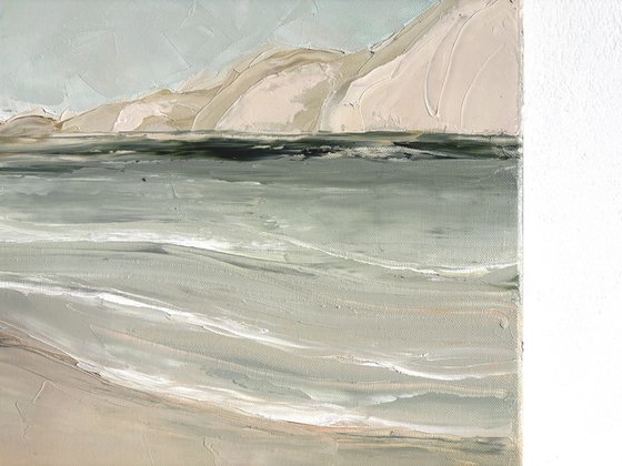 Seascape coastal beach