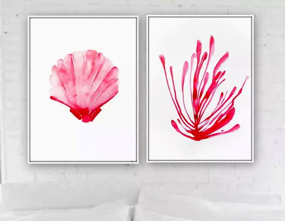 Coral Beauty. Original Artwork.