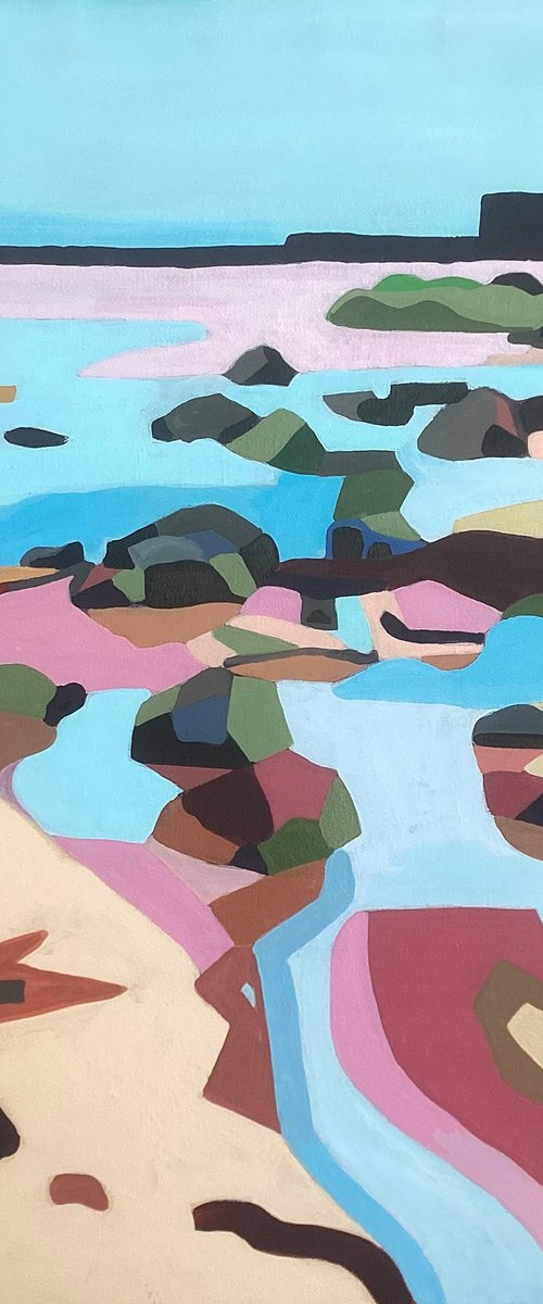 Sandymouth 2 by Kirstie Taylor