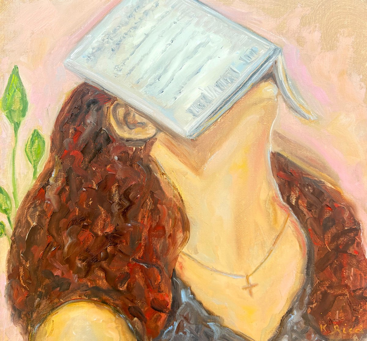 The Essence Of Reading By Katia Ricci, 10 X 10, Artwork For Sale On Artfinder