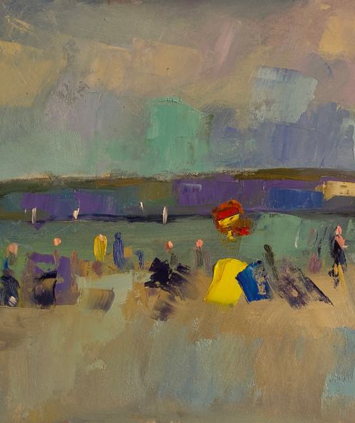 The Beach at Bournemouth #2 by Andre Pallat
