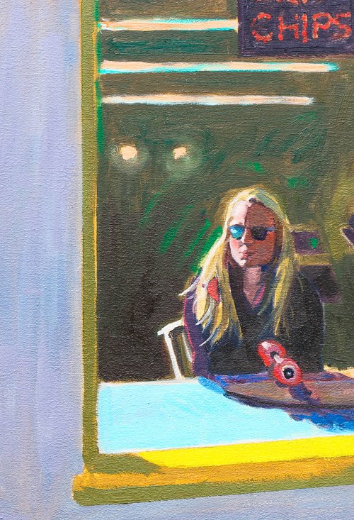Skate Cafe by Joe Mcdonald
