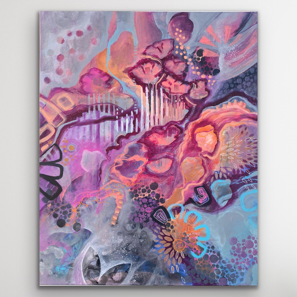 Love In Bloom By Swapna Namboodiri, 24 X 30, Artwork For Sale On Artfinder