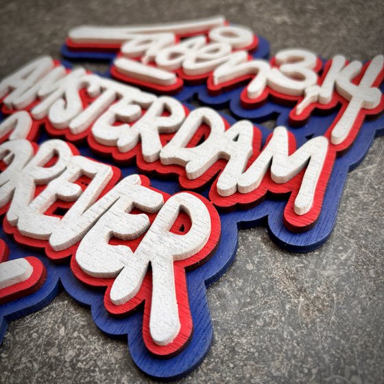 Amsterdam Forever (laser-cut)