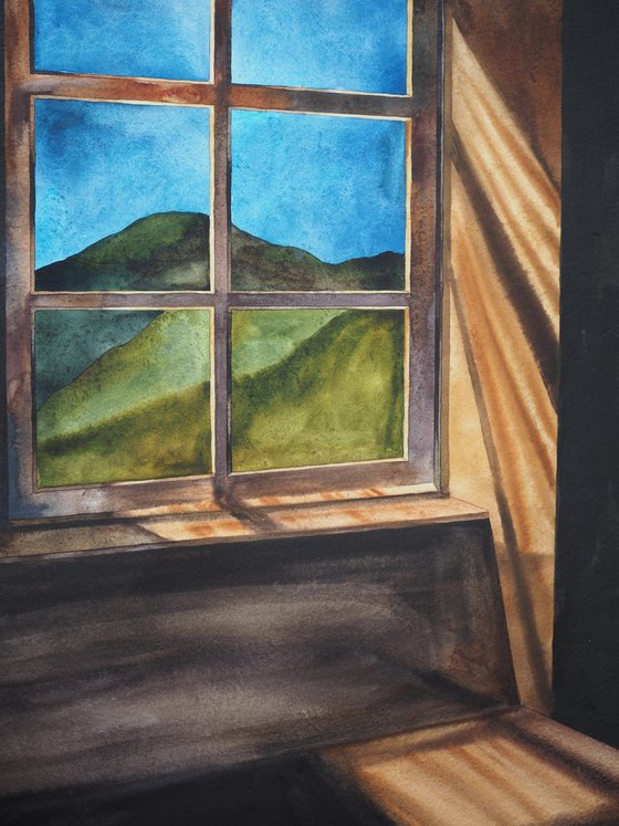 The only thing penetrates from outside in