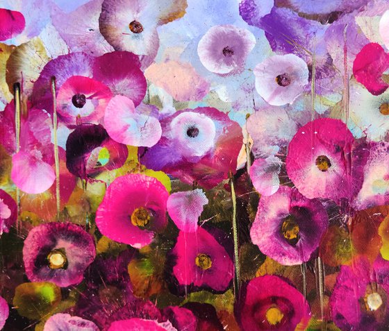 Pink Petal Landscape