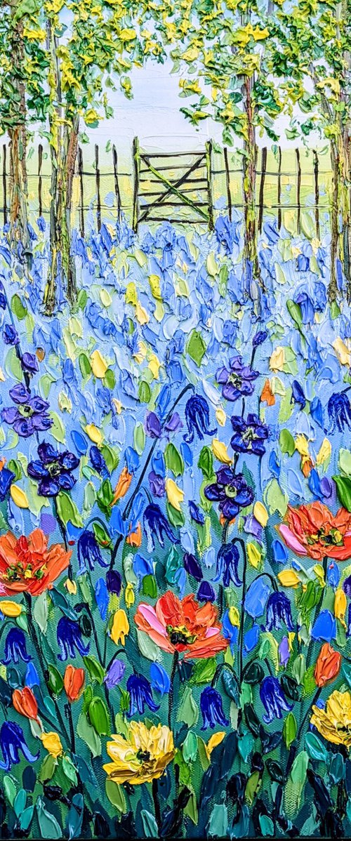 Bluebell meadow by Paige Castile