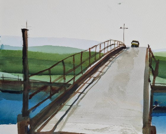 Bridge over the backwaters