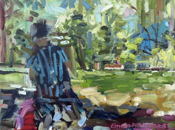 Painting with Isobel