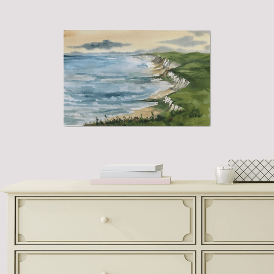 Where the Downs meet the Sea