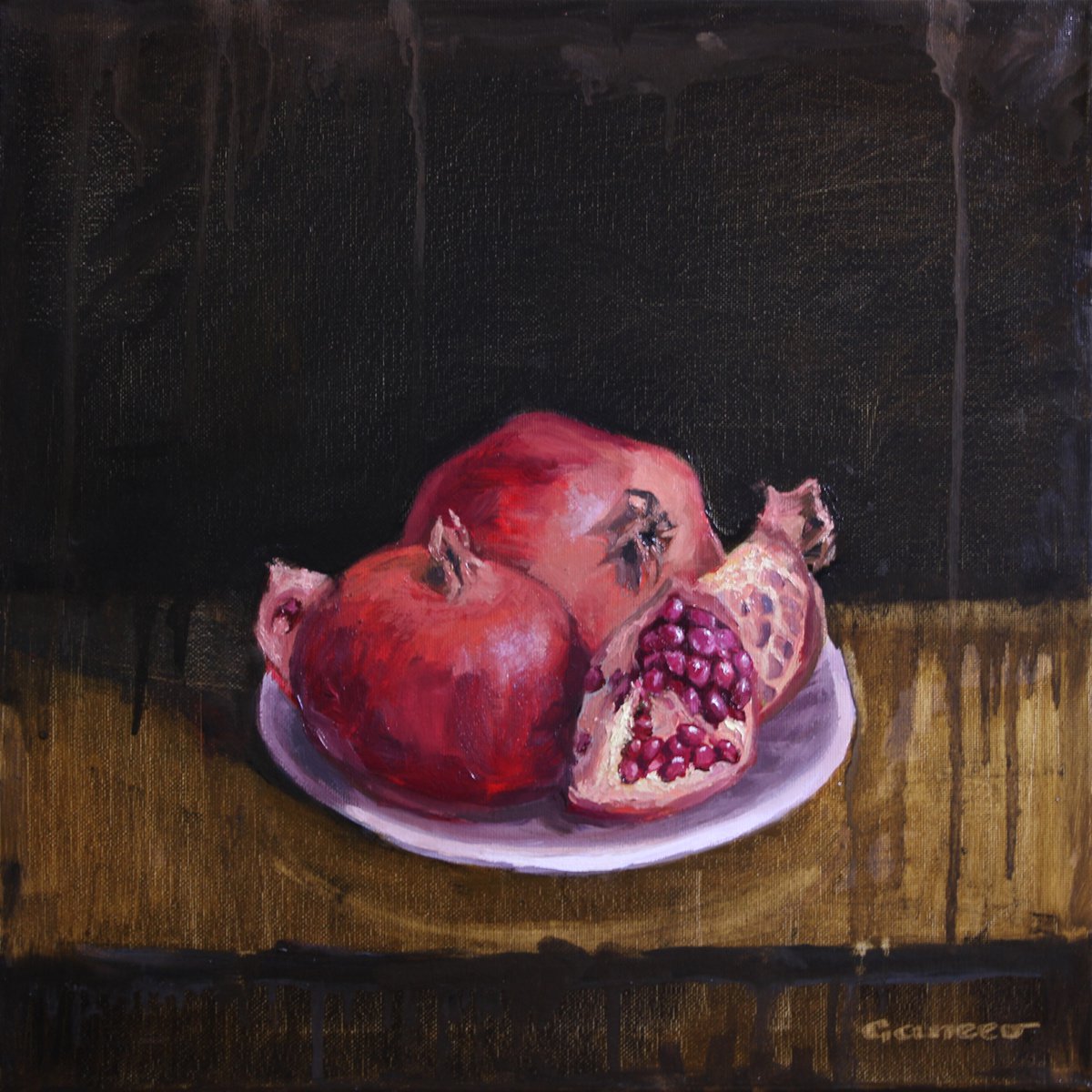 Still life # 1. Garnet. by Linar Ganeev