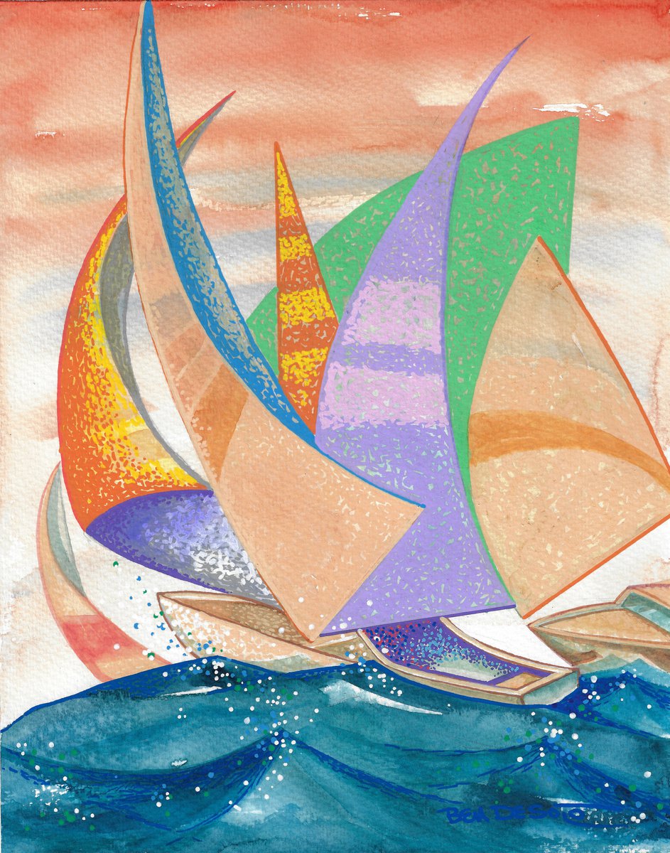 Abstract Sails by Ben De Soto