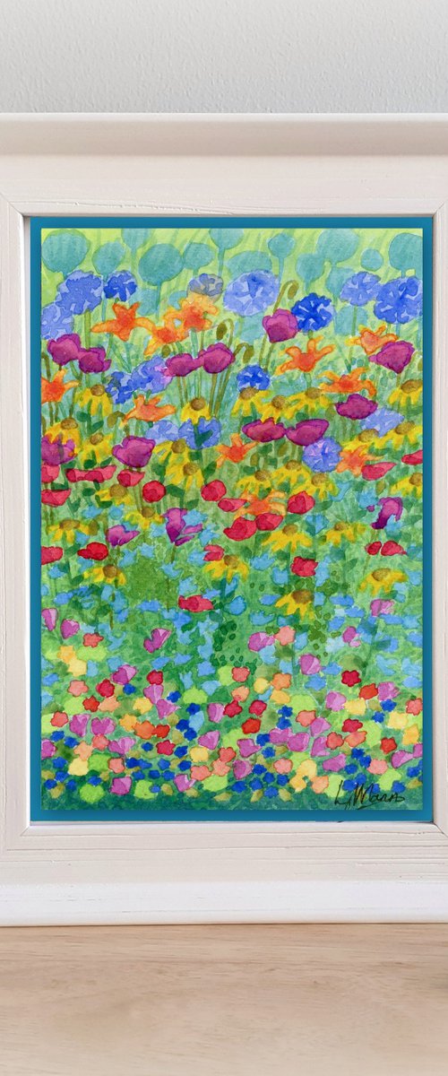 Poppy Garden by Lisa Mann