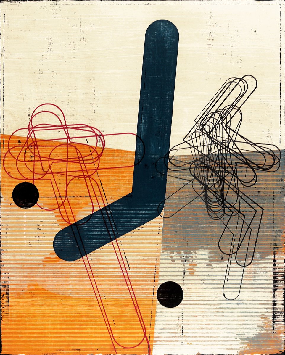 Expressive Painting , Towards The Horizon 9. By Petr Strnad, 16 X 20, Artwork For Sale On Artfinder